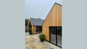 bungalow, extension, larch, cladding, conversion, architecture, hapa, architects, sussex, alfriston,