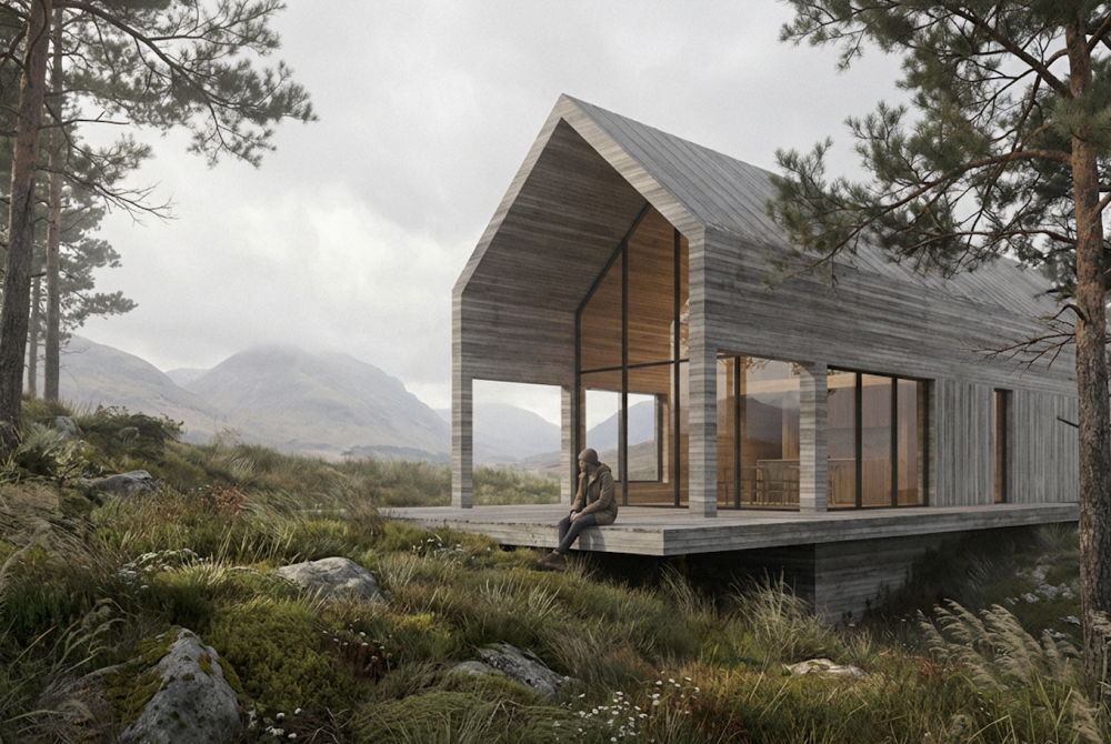 The Quarry, Scotland, HAPA, Contemporary house, timber
