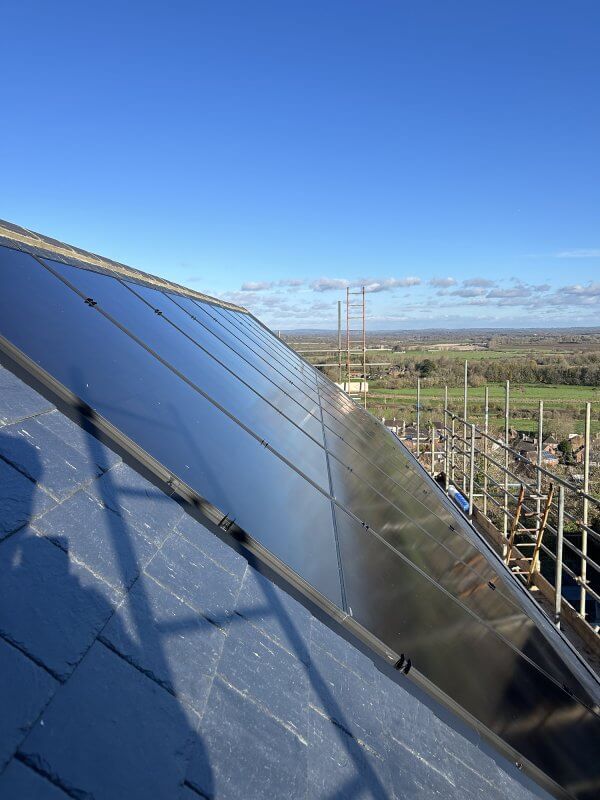 PV's on roof at Fairview