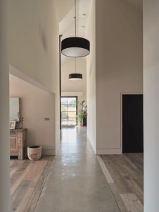 interior at the brick barn, bright, ariy and modern at the brick barn by hapa architects