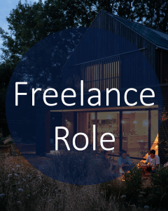 Freelancer role, job post, hapa, brighton, architect