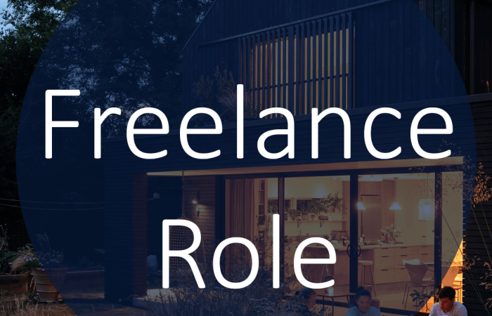Freelancer role, job post, hapa, brighton, architect