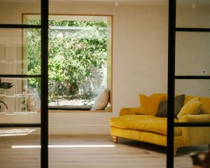 Black Tile House